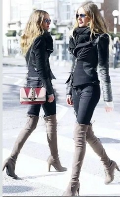 stuart weitzman gray suede boots